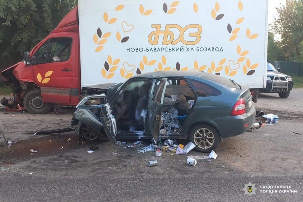 Авария в поселке Ольшаны Солоницовской громады 17 сентября