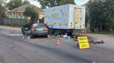 Смертельна ДТП на Харківщині: зіткнулися ВАЗ і мікроавтобус (фото)