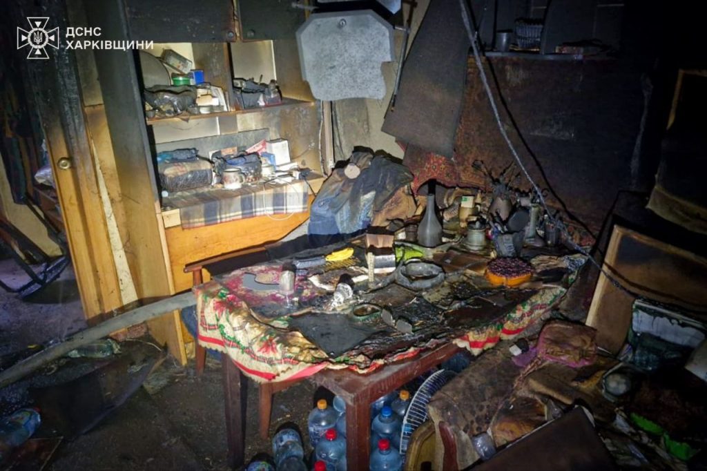 пожар в Харькове