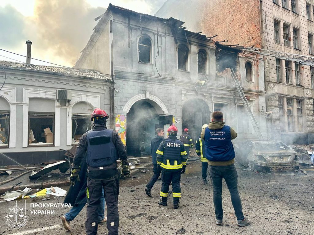 удар по детсаду в Харькове