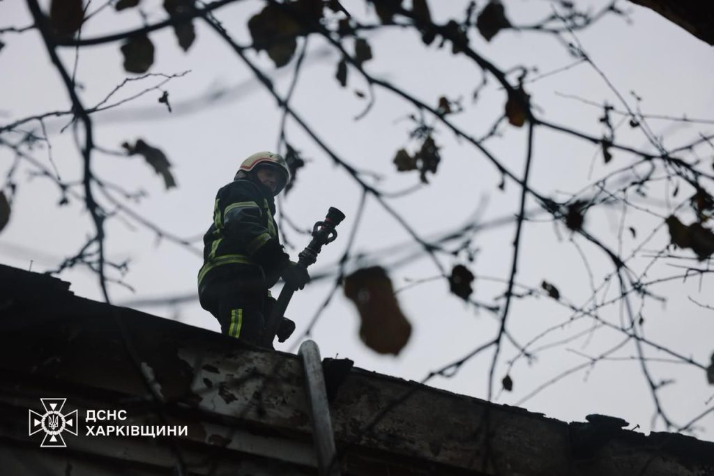 пожар в Харькове