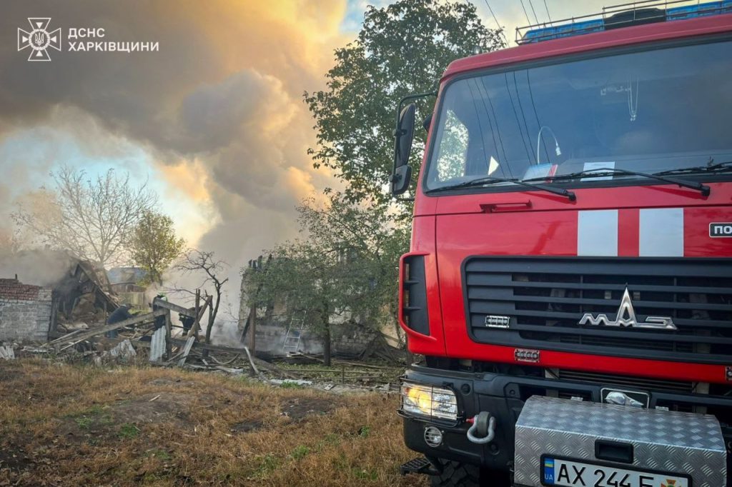 Обстрел Лозовского района 20 октября
