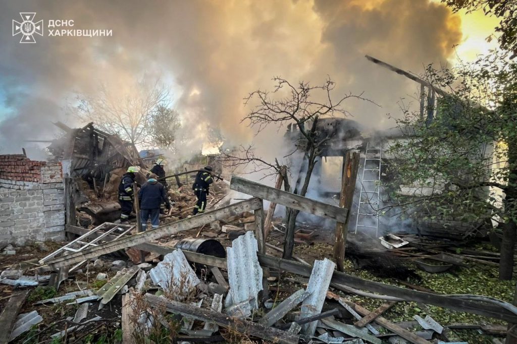 Обстрел Лозовского района 20 октября