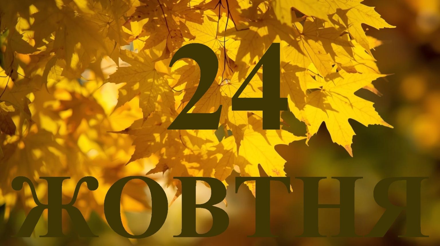 Сьогодні 24 жовтня 2025: яке свято та день в історії