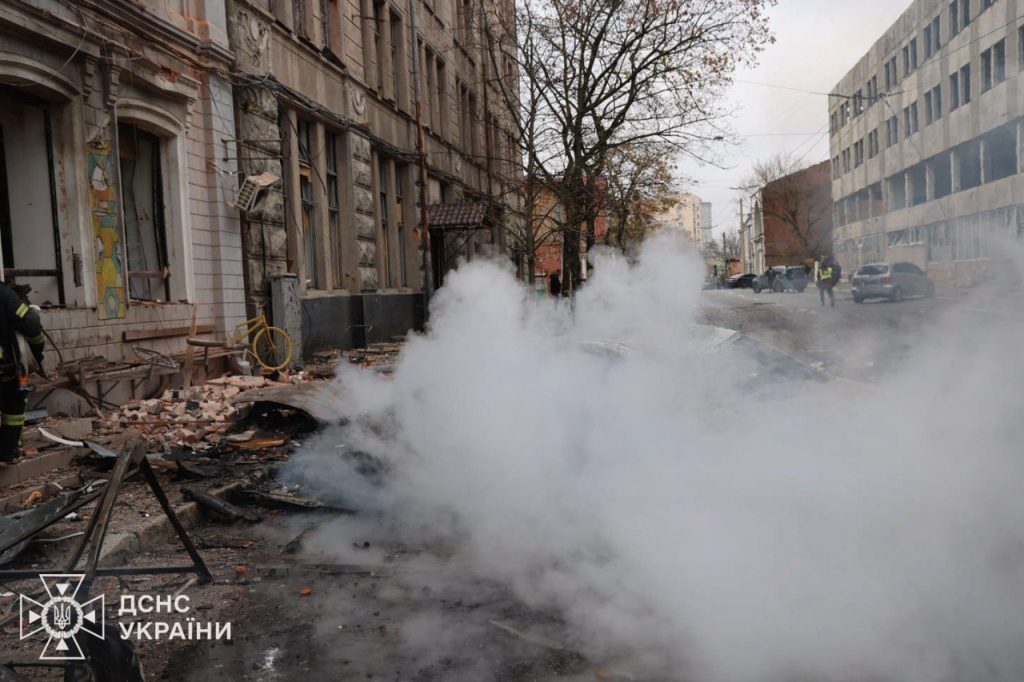 удар по детсаду в Харькове