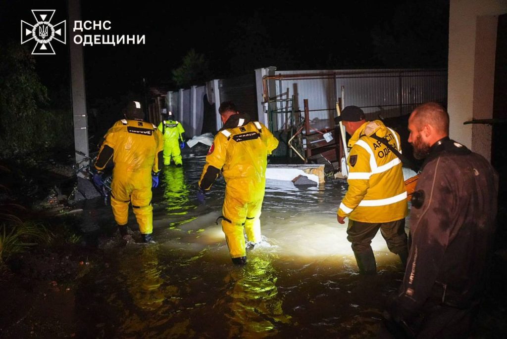 Одессу затопило