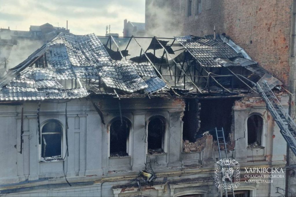 удар по детсаду в Харькове