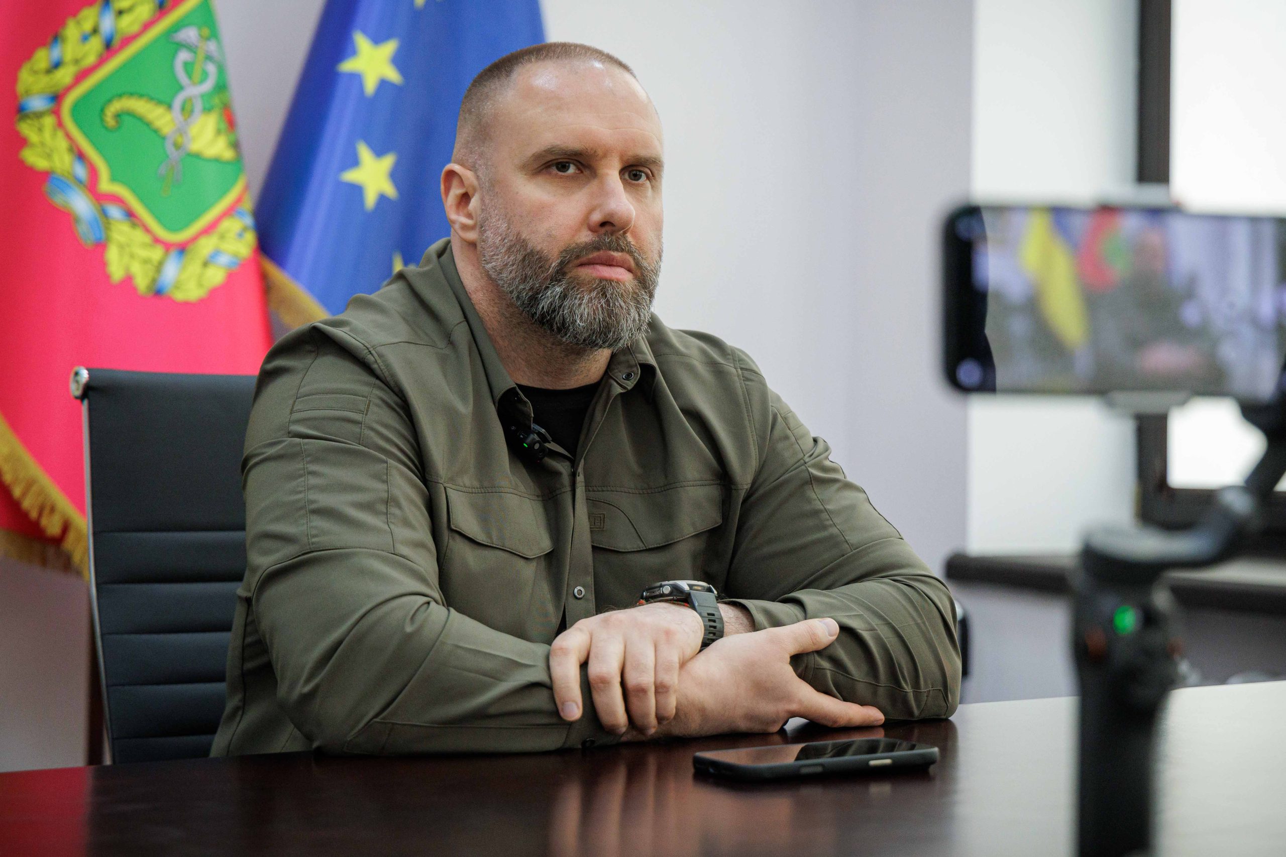 Начальник ХОВА Олег Синегубов