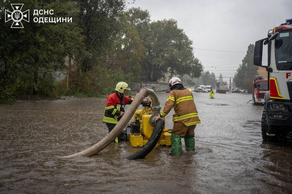Одессу затопило