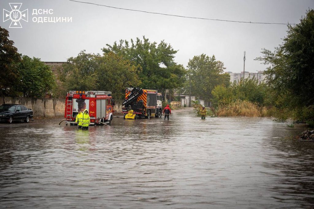 Одессу затопило
