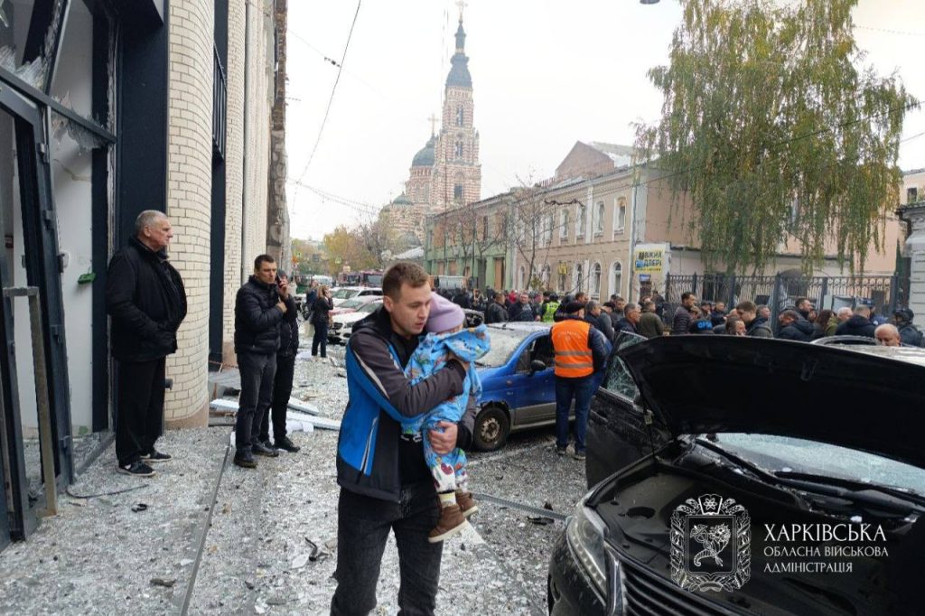 удар по детсаду в Харькове