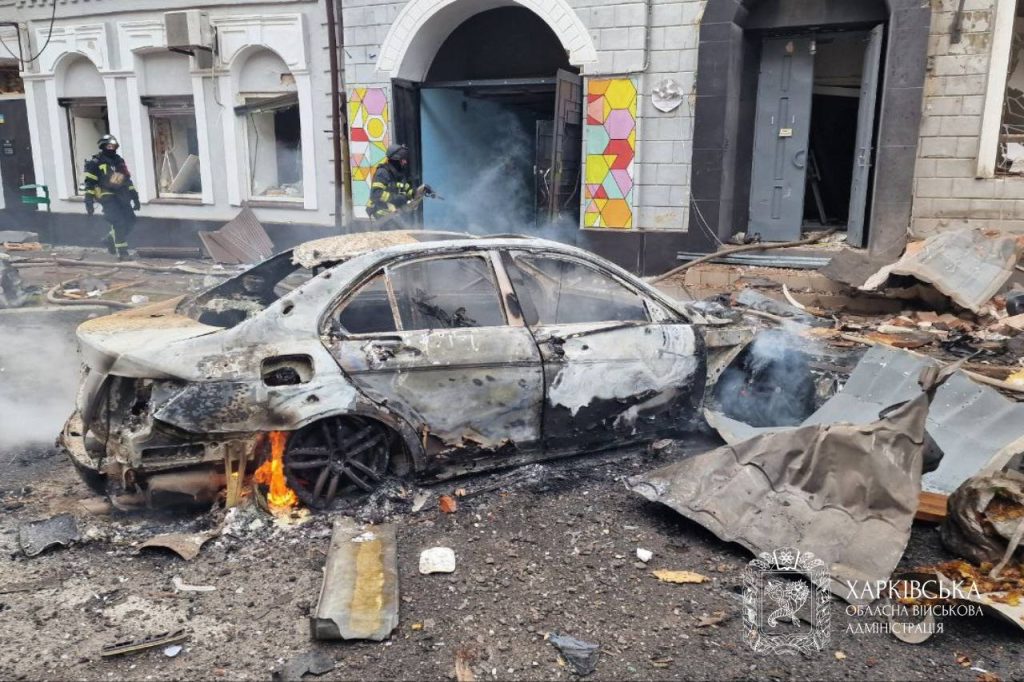 удар по детсаду в Харькове