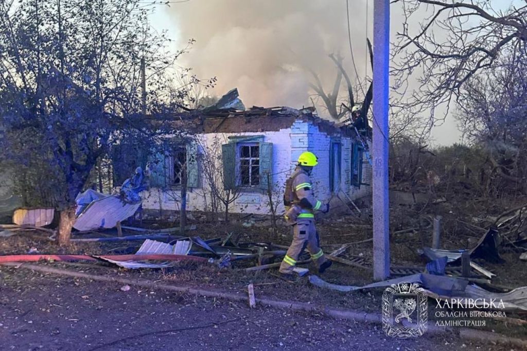 На город Лозовая 18 октября сбросили КАБ