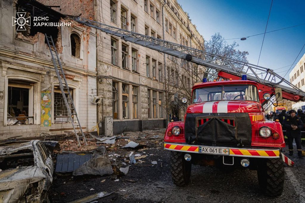 удар по детсаду в Харькове