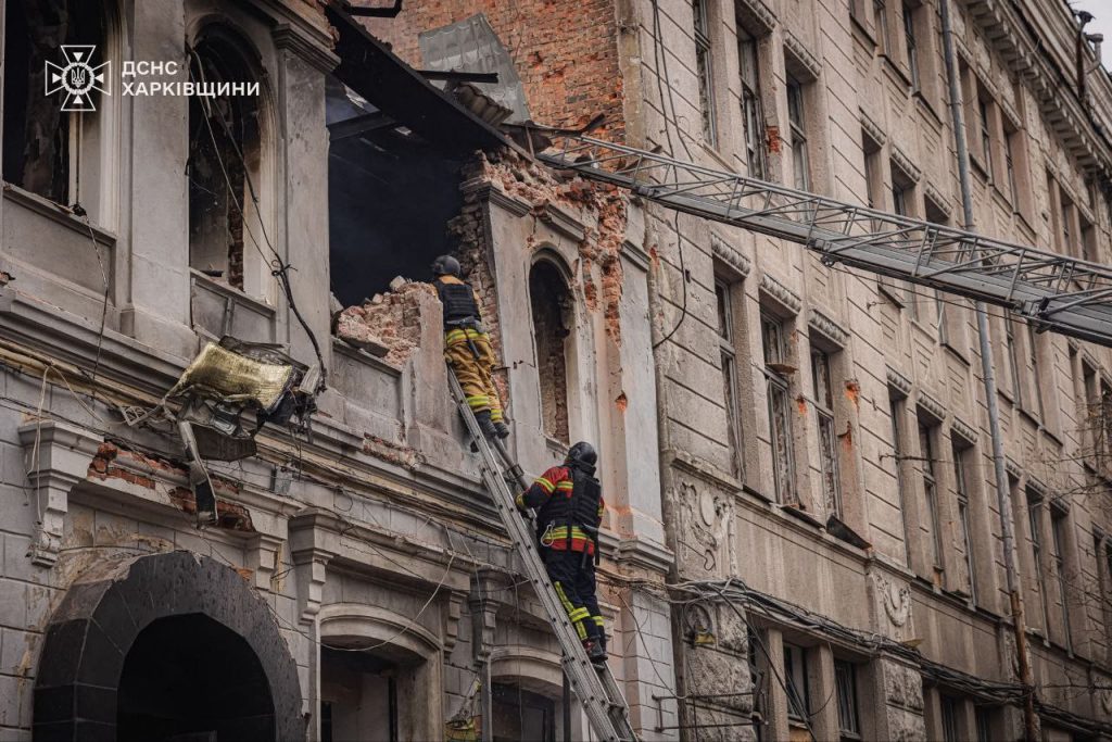 удар по детсаду в Харькове