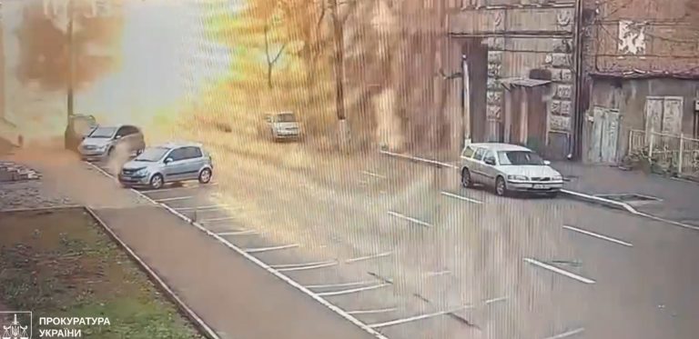 Момент «прилета» по детсаду в Харькове показала прокуратура (видео)