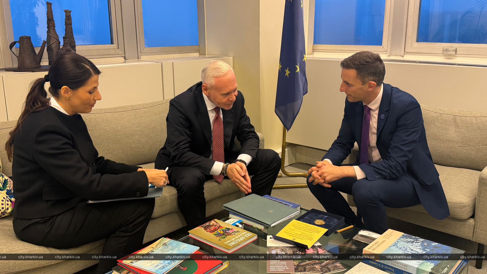 Терехов и генсек Конгресса местных и региональных властей СЕ Матье Мори