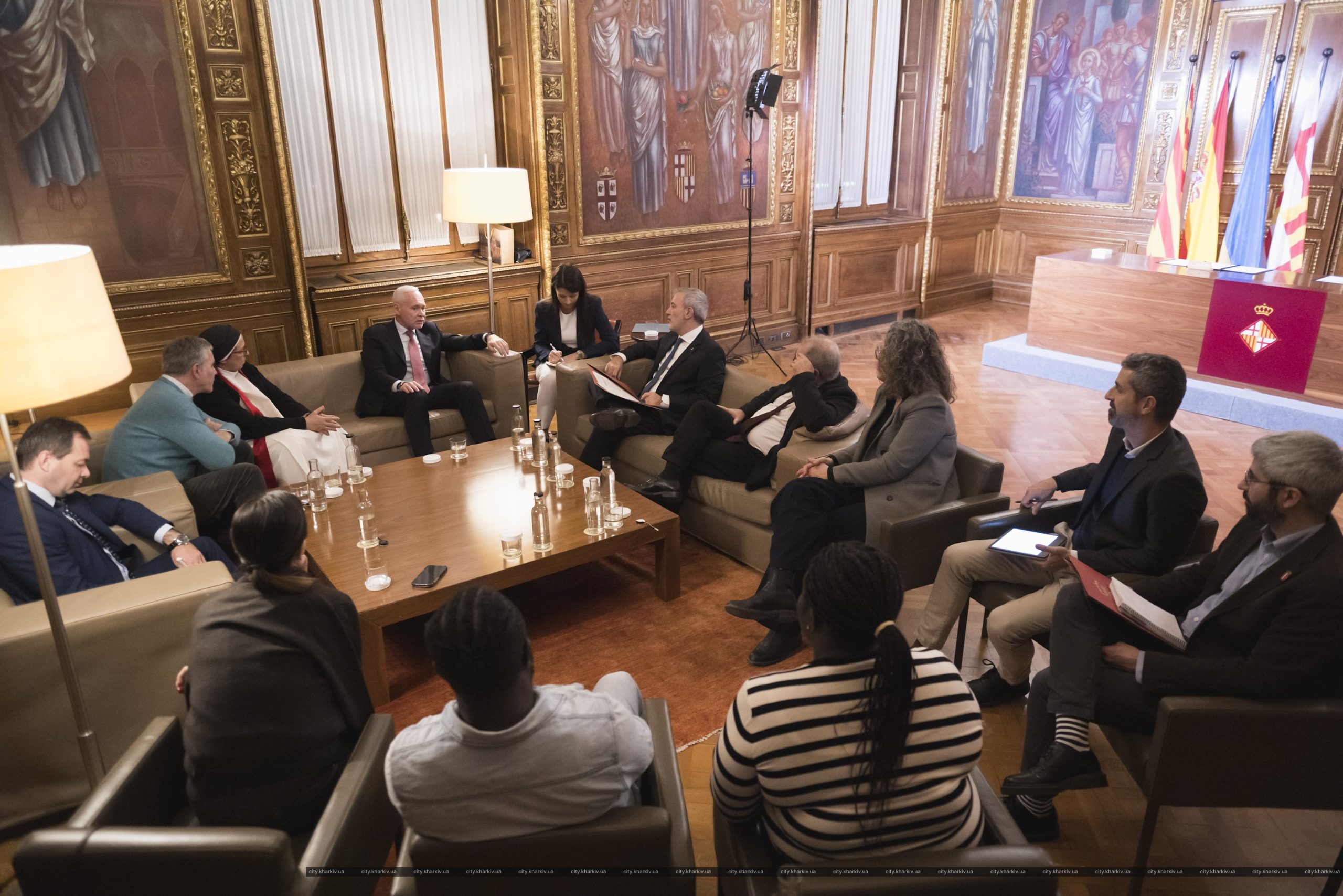 Терехов в Барселоне устанавливает партнерские отношения