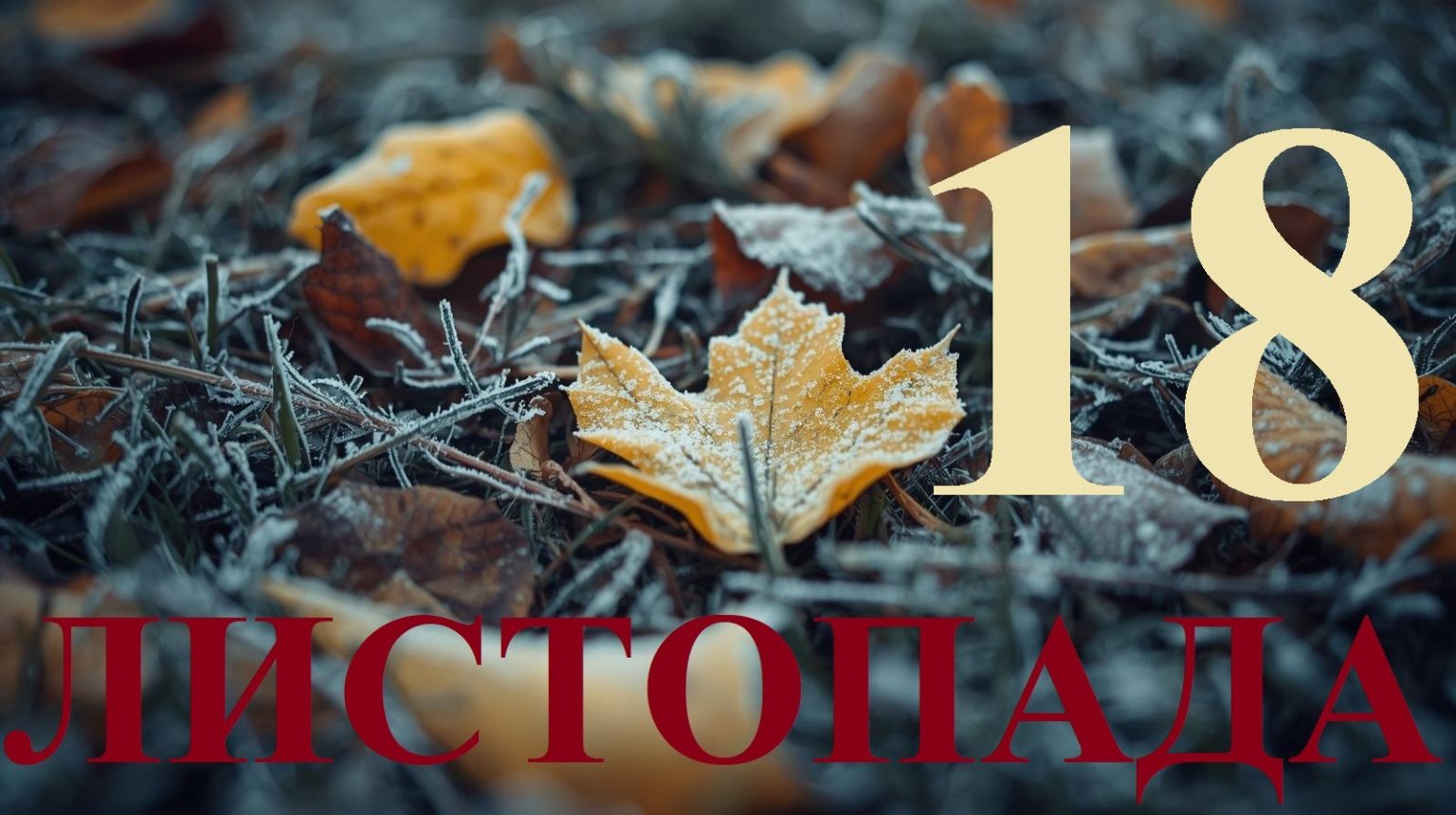 Сьогодні 18 листопада 2025: яке свято та день в історії