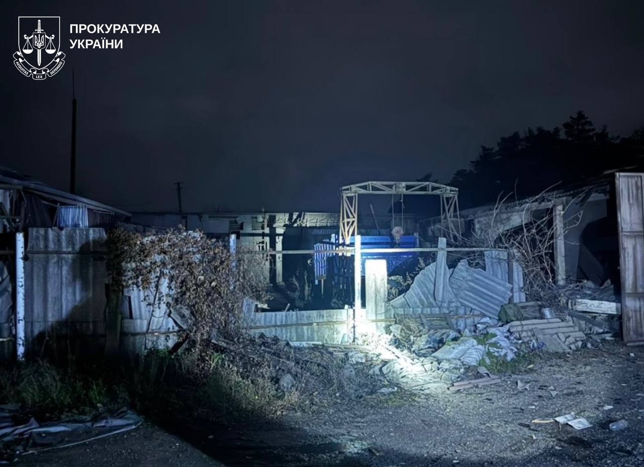 Фото разрушений в Богодухове показали в прокуратуре