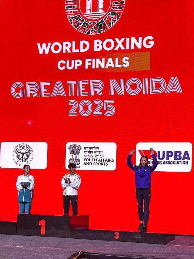 Боксерша получила бронзу