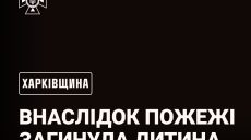 Сьогодні через пожежу в Ізюмі загинула дитина