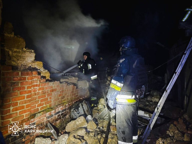 Вирували пожежі: у ДСНС показали наслідки нічних ударів по Куп’янщині