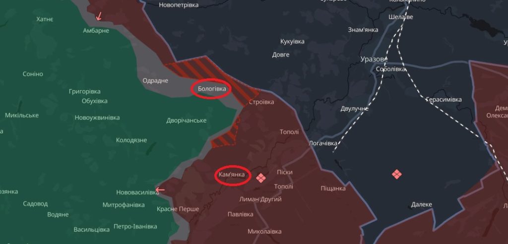 РФ продвинулась на Харьковщине