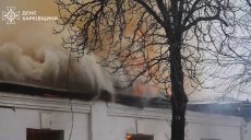У Харкові загасили пожежі після ранкової атаки БпЛА (відео)