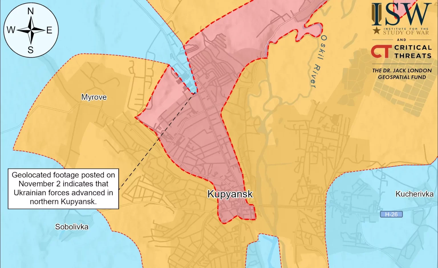 Оккупанты захватили еще часть Волчанска, ВСУ продвинулись на Купянщине – ISW