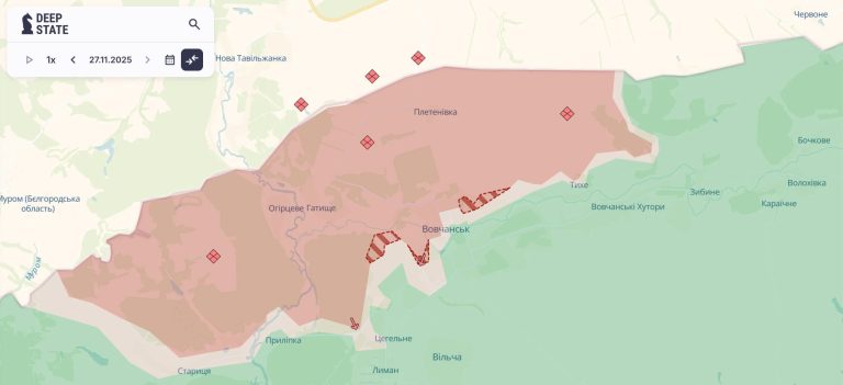 Наступ на півночі, масова бійка підлітків у Харкові – підсумки 28 листопада