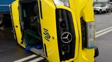 ДТП у Харкові: зіткнулися «швидка» і легкова автівка