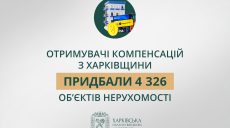 Скільки будинків і квартир придбали мешканці Харківщини за сертифікати
