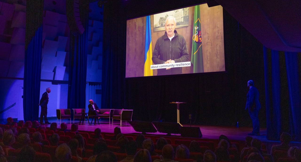 Терехов присоединился к муниципальному форуму в Швеции