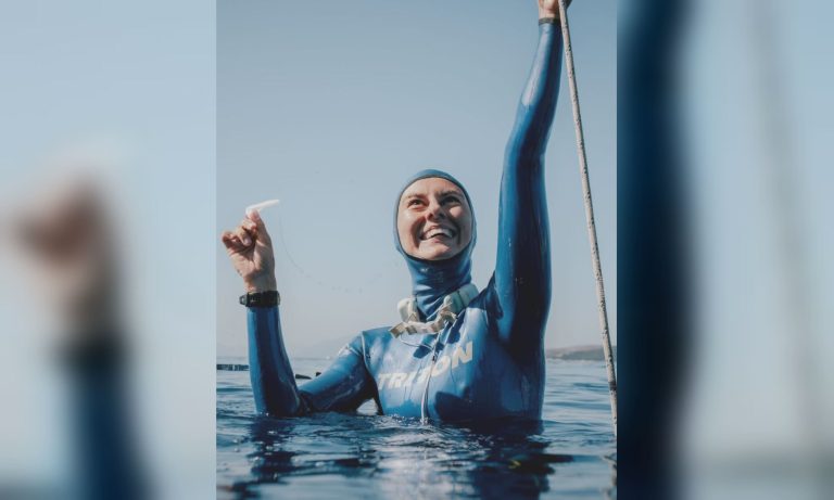 Новый мировой рекорд установила ныряльщица из Харькова Екатерина Садурская