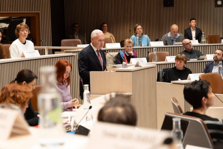 Об обстрелах и разрушениях Харькова Терехов рассказал в Страсбурге