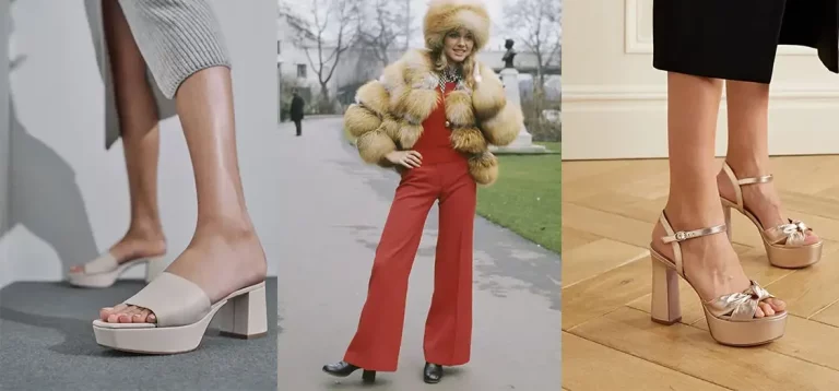 Шик 70-х возвращается: как стилизовать обувь на платформе и каблуке в современном гардеробе