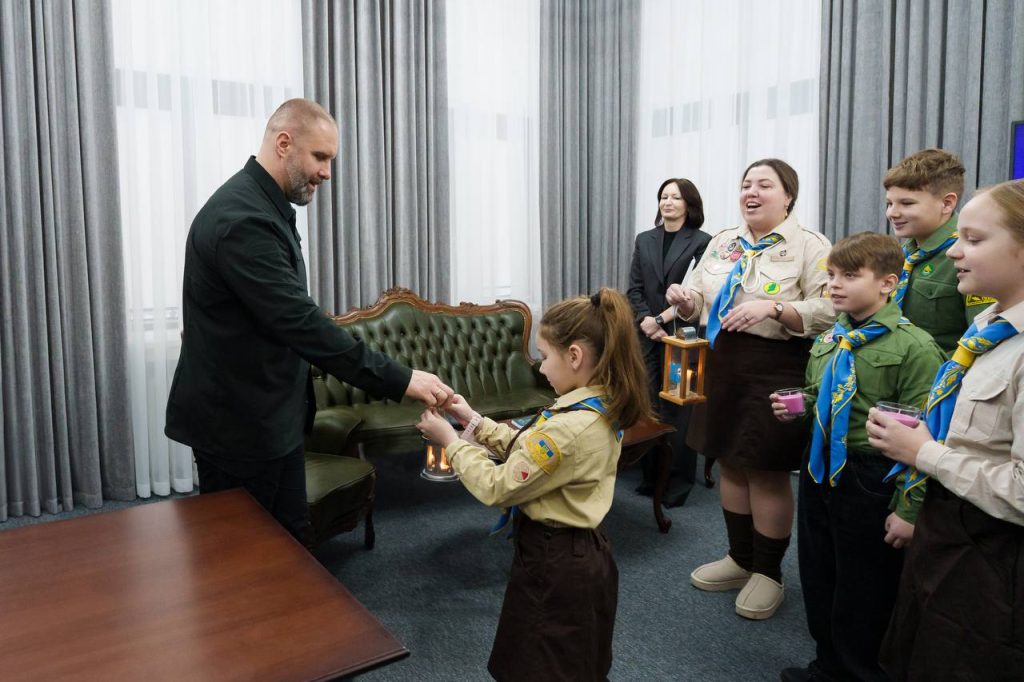 Вифлеемский огонь мира на Харьковщине