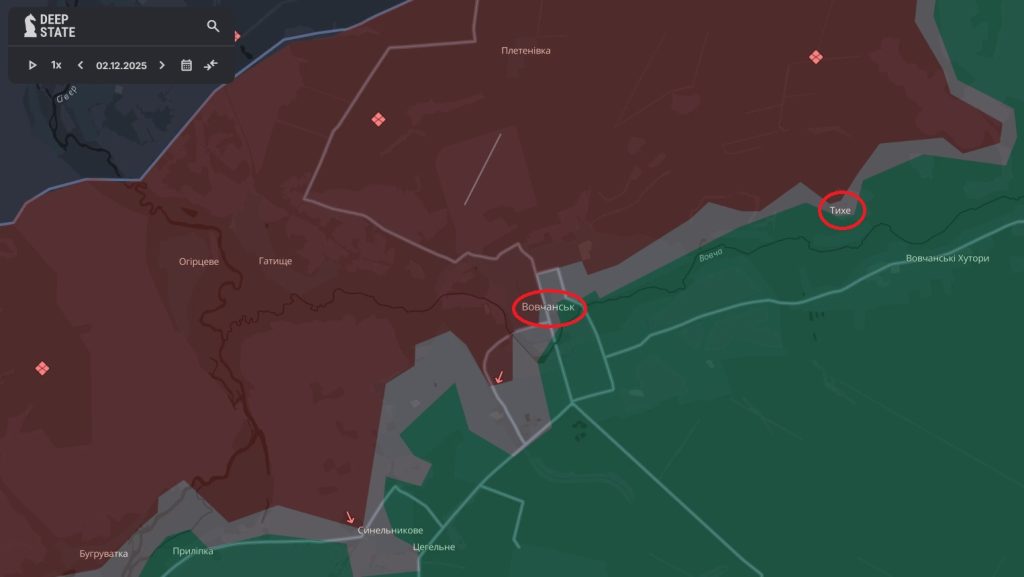 РФ продвинулась в Волчанске