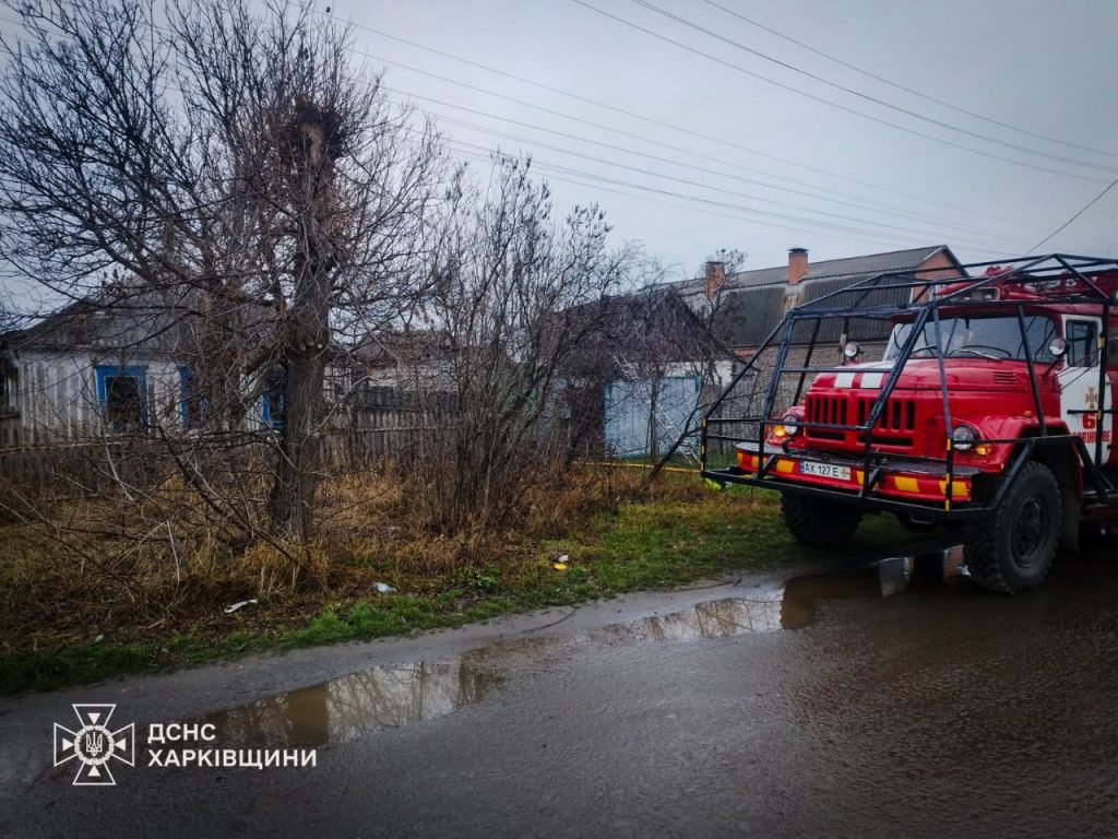 Пожежа в Ізюмському районі