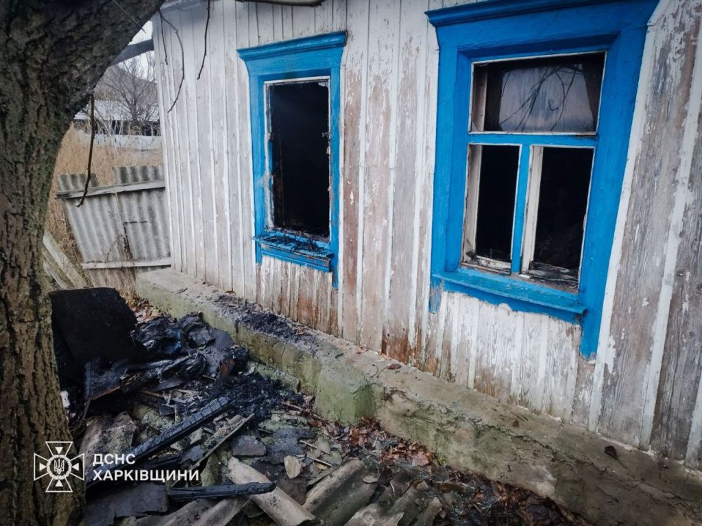 Пожежа в Ізюмському районі