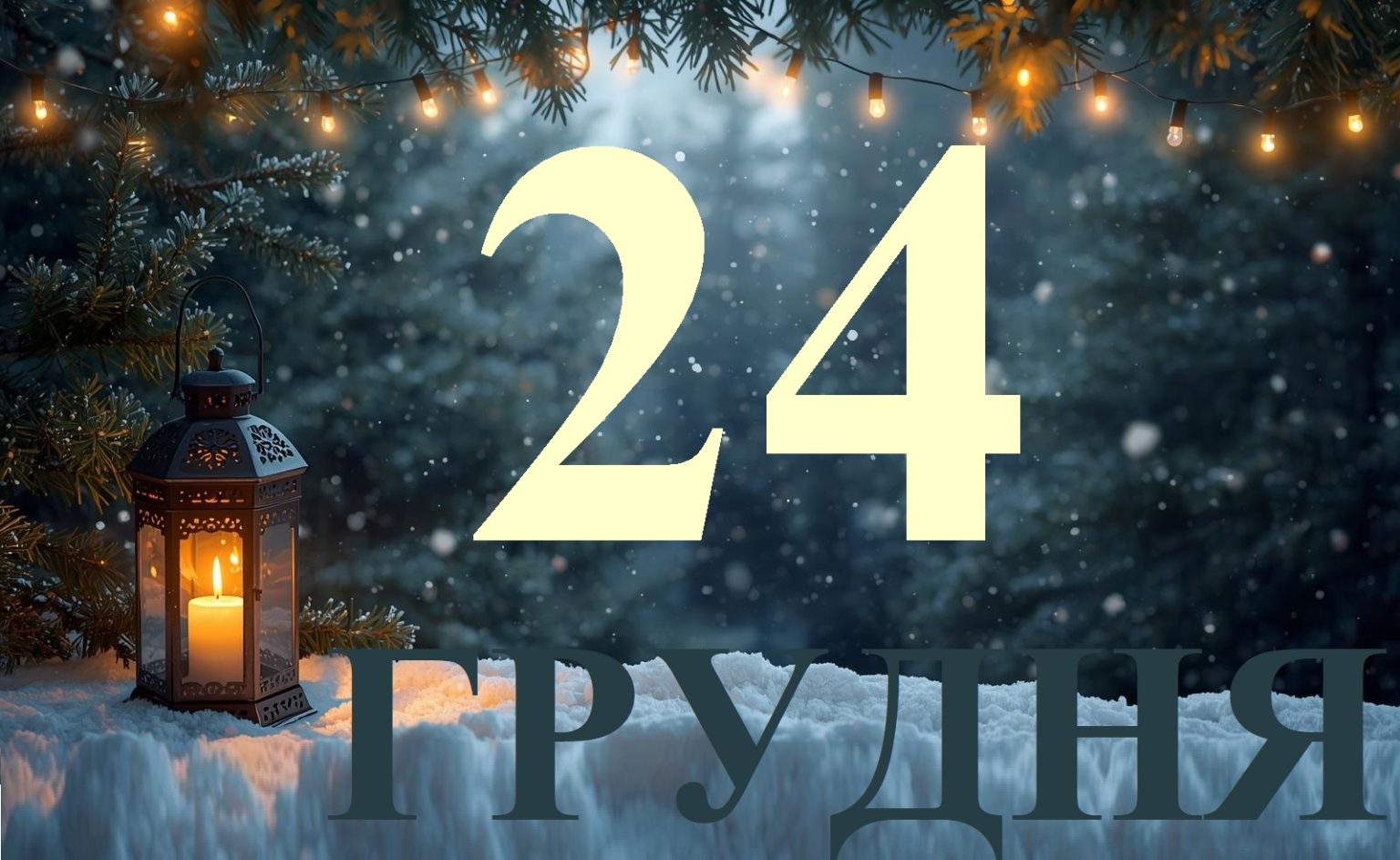 Сьогодні 24 грудня 2025: яке свято та день в історії