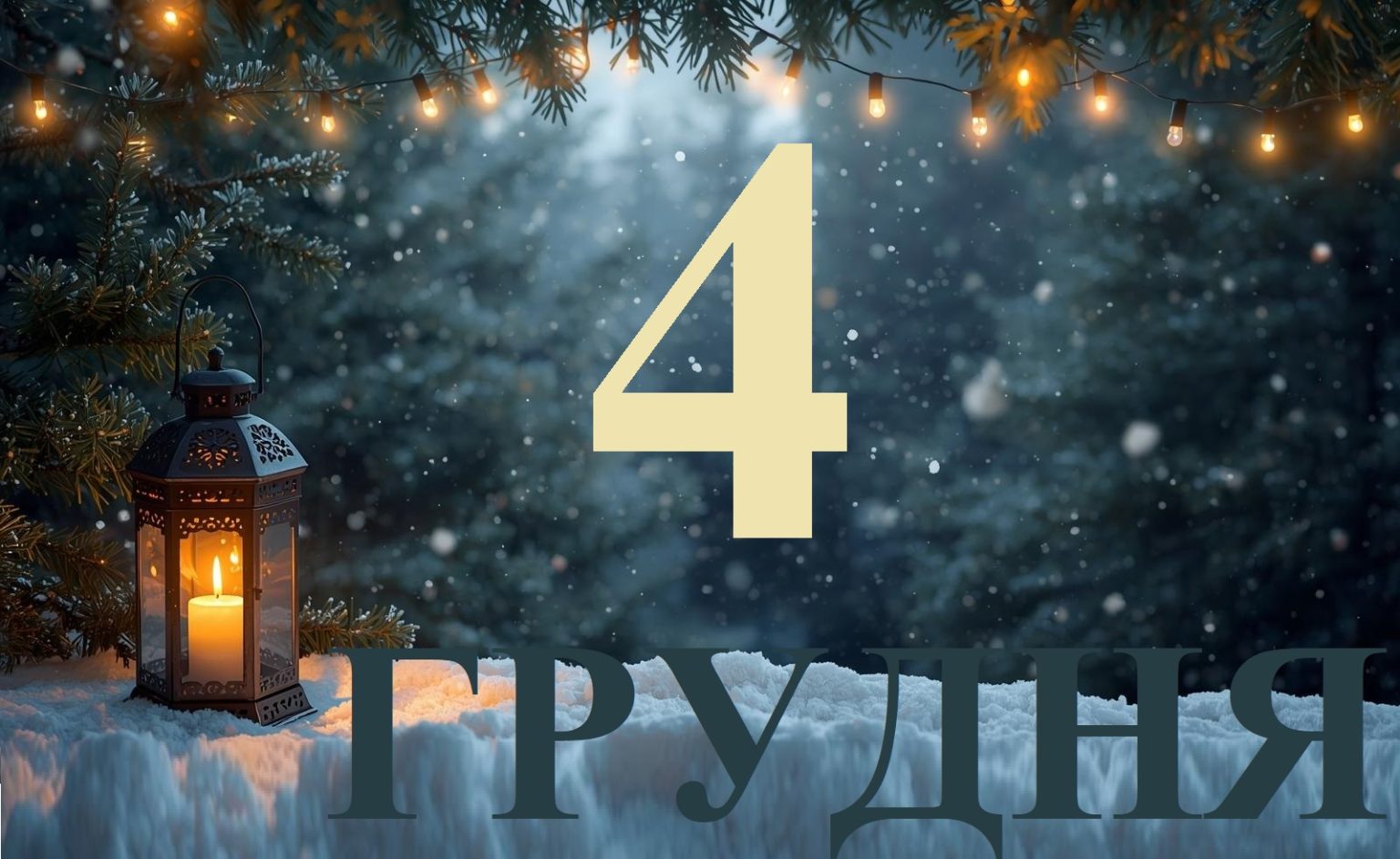Сьогодні 4 грудня 2025: яке свято та день в історії