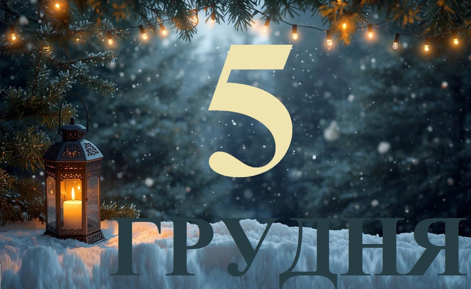 Сьогодні 5 грудня 2025: яке свято та день в історії