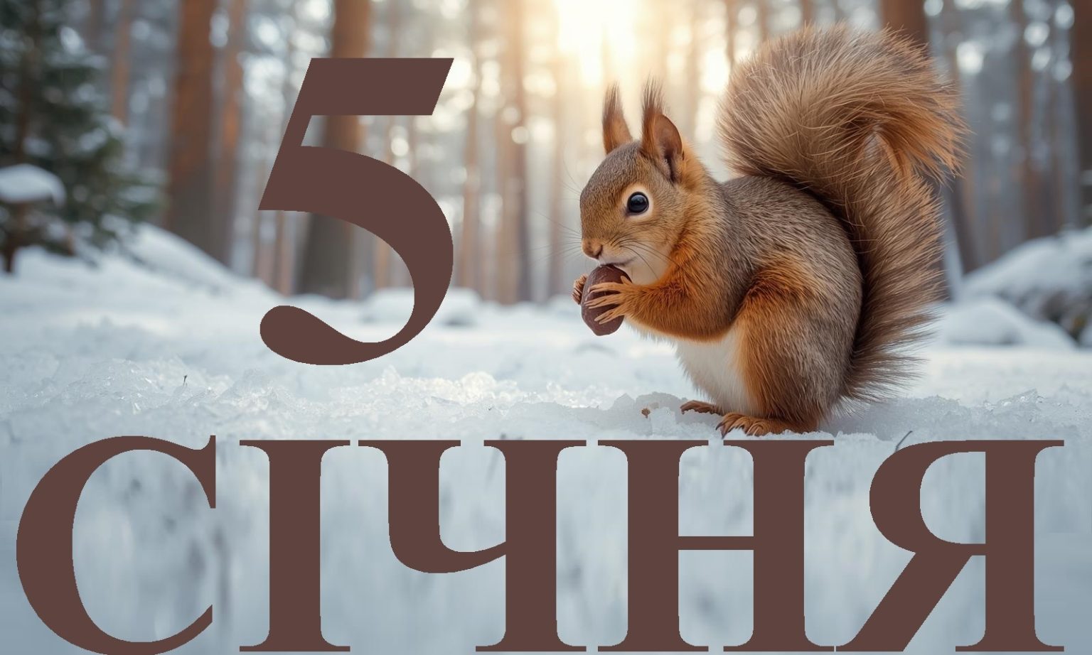 Сьогодні 5 січня 2026: яке свято та день в історії