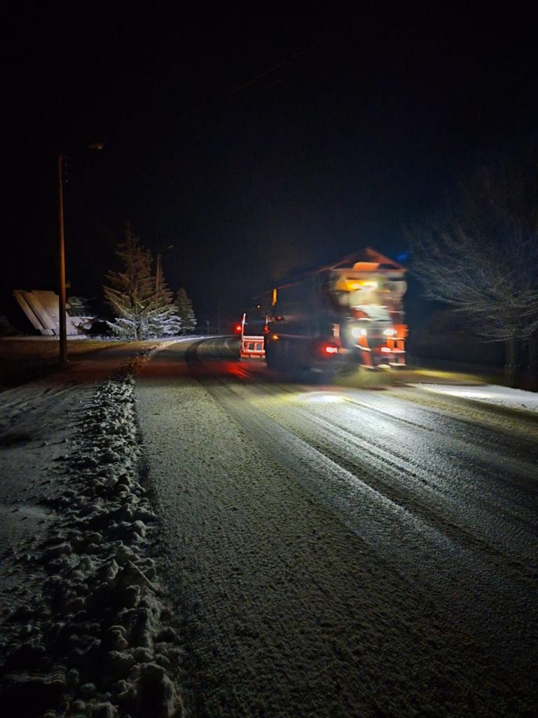 дороги Харьковщины очищали от снега