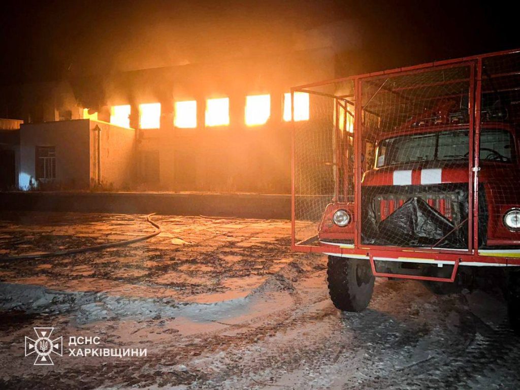 Обстрел дома Культуры в Великом Бурлуке