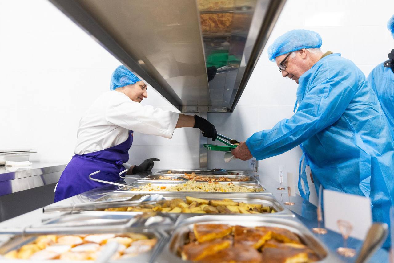 Фабрика-кухня для школьников в Харьковской области