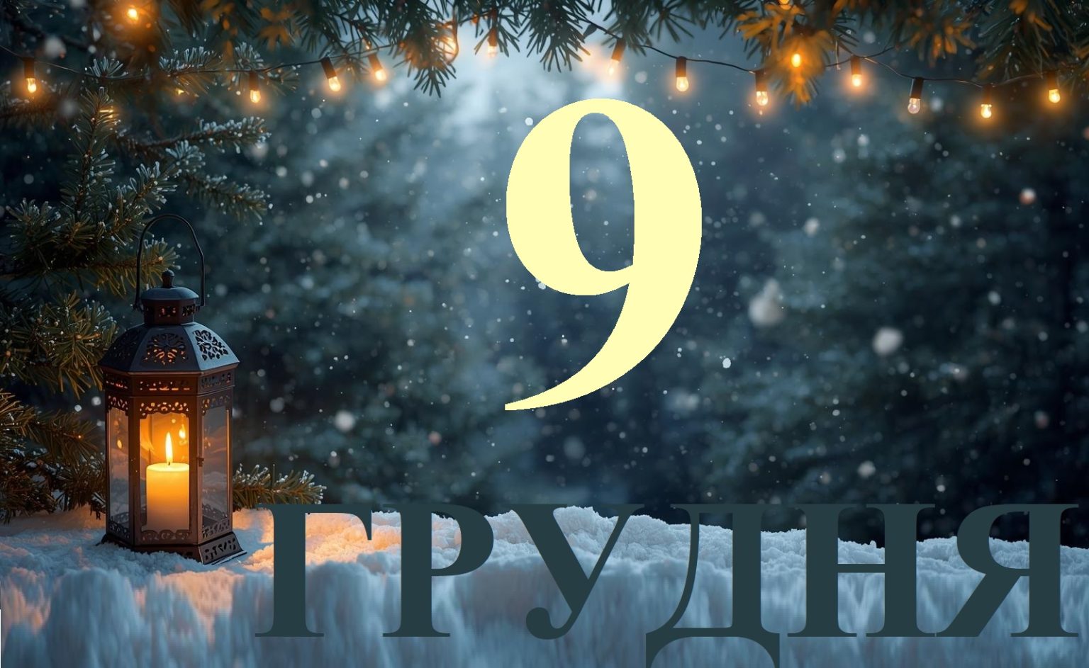 Сьогодні 9 грудня 2025: яке свято та день в історії
