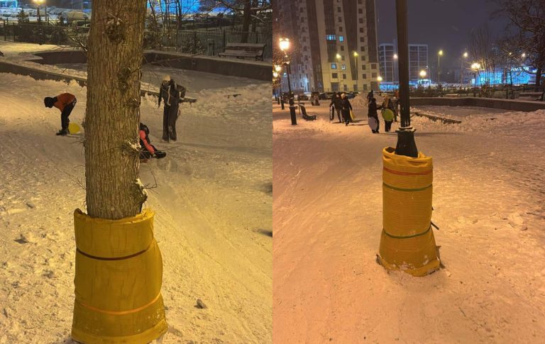 Опасная горка в центре Харькова: история получила продолжение (фото)